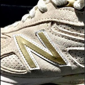 New Balance 990 Off White Gold Mens 9.5